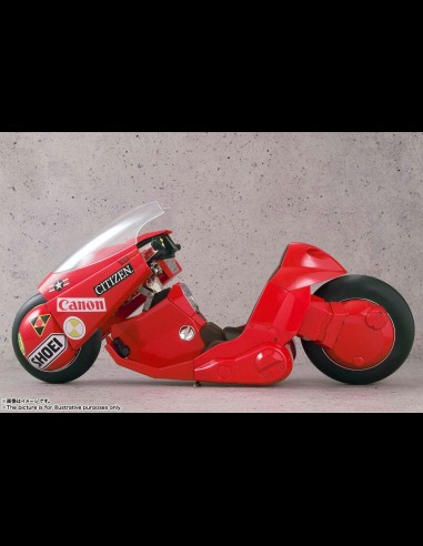 BANDAI & MEDICOM - Akira Shotaro Kaneda & Bike Die Cast Full Set