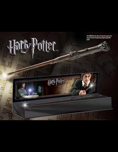 NOBLE COLLECTION - Harry Potter bacchetta magica con luce