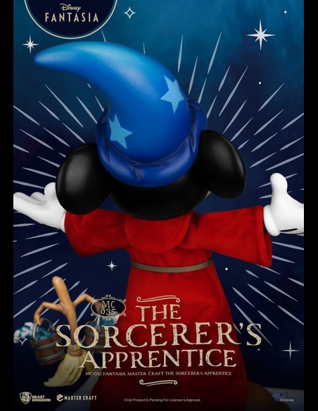 BEAST KINGDOM - Fantasia Topolino Sorcerers Apprentice Mastercraft Statua