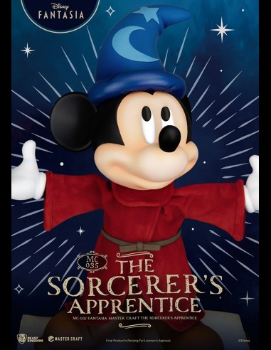 BEAST KINGDOM - Fantasia Topolino Sorcerers Apprentice Mastercraft Statua