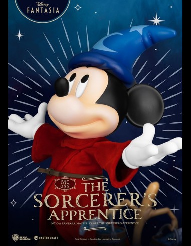 BEAST KINGDOM - Fantasia Topolino Sorcerers Apprentice Mastercraft Statua