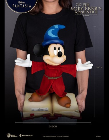 BEAST KINGDOM - Fantasia Topolino Sorcerers Apprentice Mastercraft Statua