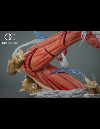 ONIRI CREATIONS - Attack on Titan Levi VS Female Titan 1/6 Statua