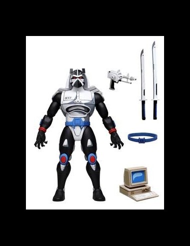 NECA - TMNT Cartoon Ninja Turtles Chrome Dome Ultimate A.Figure