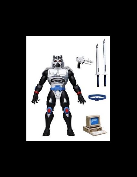 NECA - TMNT Cartoon Ninja Turtles Chrome Dome Ultimate A.Figure