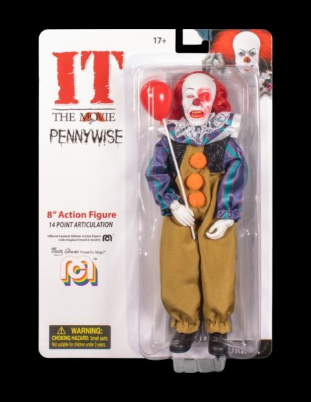 MEGO - Stephen King's It 1990 Action Figure Burned Face Pennywise 20 cm