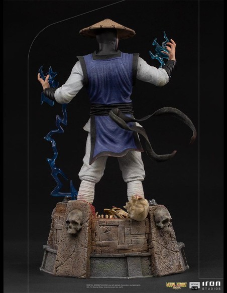 IRON STUDIOS - Mortal Kombat Raiden Art 1/10 statua