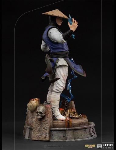 IRON STUDIOS - Mortal Kombat Raiden Art 1/10 statua