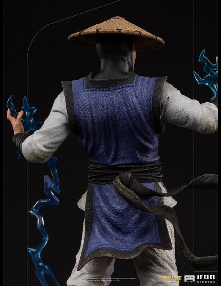 IRON STUDIOS - Mortal Kombat Raiden Art 1/10 statua