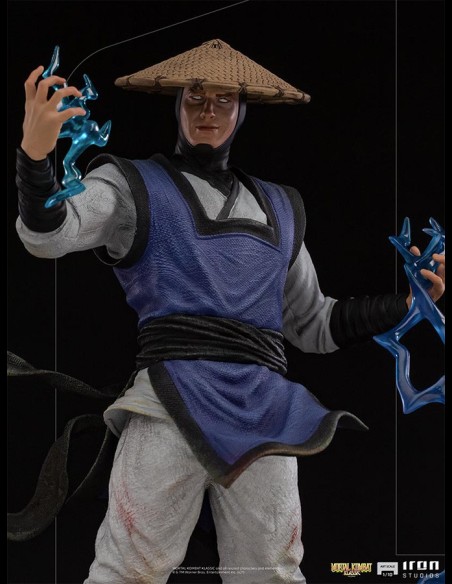 IRON STUDIOS - Mortal Kombat Raiden Art 1/10 statua