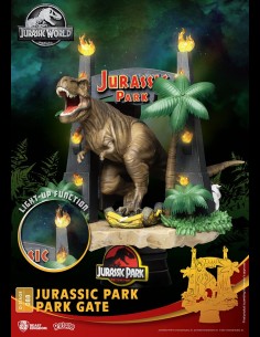 BEAST KINGDOM - D-Stage Jurassic Park Gate
