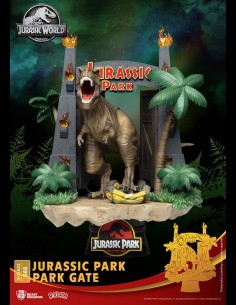 BEAST KINGDOM - D-Stage Jurassic Park Gate 2