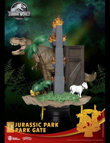 BEAST KINGDOM - D-Stage Jurassic Park Gate