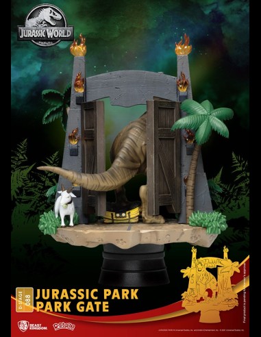 BEAST KINGDOM - D-Stage Jurassic Park Gate