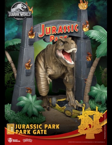 BEAST KINGDOM - D-Stage Jurassic Park Gate