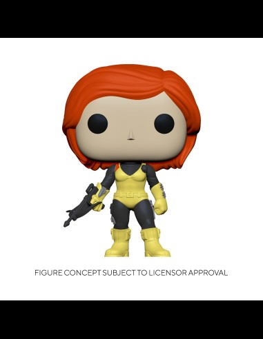 FUNKO - POP! G.I. Joe Set completo d 4 Baroness - Scarlett - Snake Eyes - V2 Storm Shadow