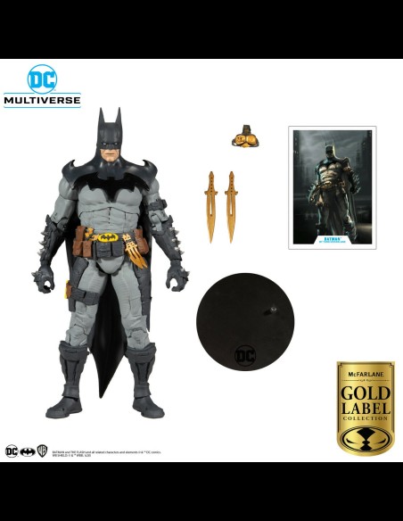 McFARLANE - DC Multiverse Action Figure Batman Designed by Todd McFarlane Gold Label Collection 18 cm