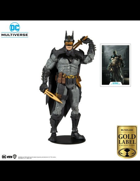 McFARLANE - DC Multiverse Action Figure Batman Designed by Todd McFarlane Gold Label Collection 18 cm