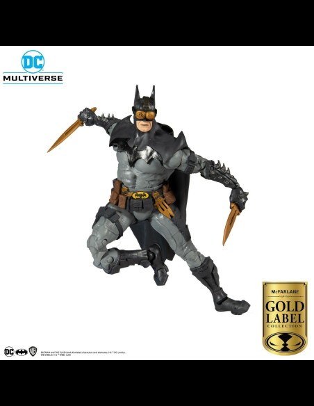 McFARLANE - DC Multiverse Action Figure Batman Designed by Todd McFarlane Gold Label Collection 18 cm