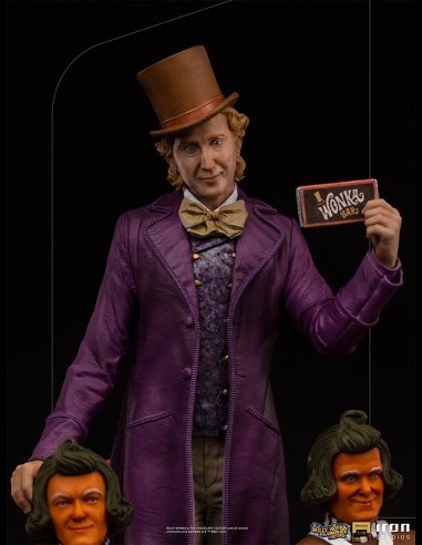 IRON STUDIOS DELUXE - Willy Wonka 1/10 Statua