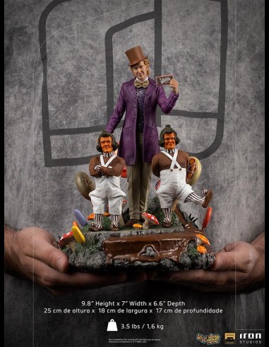 IRON STUDIOS DELUXE - Willy Wonka 1/10 Statua