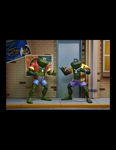 NECA - TMNT Cartoon Napoleon & Attila Frog 2pack