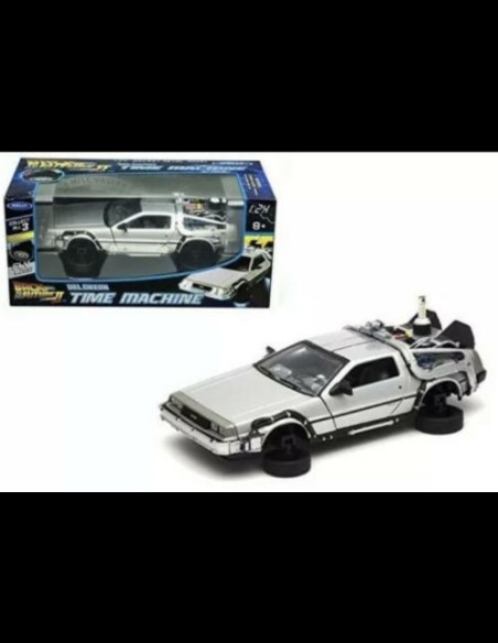 WELLY - Ritorno al Futuro II Diecast Model 1/24 DeLorean LK Coupe