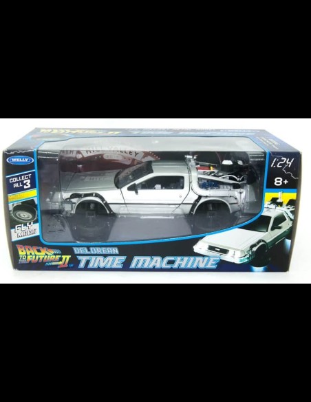 WELLY - Ritorno al Futuro II Diecast Model 1/24 DeLorean LK Coupe