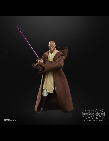 HASBRO - Star Wars Episode I Black Series Lucasfilm 50th Anniversary Action Figure 2021 Mace Windu 15 cm