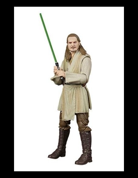 HASBRO - Star Wars Episode I Black Series Lucasfilm 50th Anniversary Action Figure 2021 Qui-Gon Jinn 15 cm