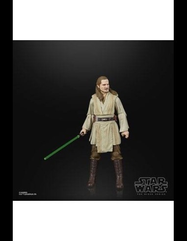 HASBRO - Star Wars Episode I Black Series Lucasfilm 50th Anniversary Action Figure 2021 Qui-Gon Jinn 15 cm