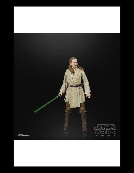HASBRO - Star Wars Episode I Black Series Lucasfilm 50th Anniversary Action Figure 2021 Qui-Gon Jinn 15 cm