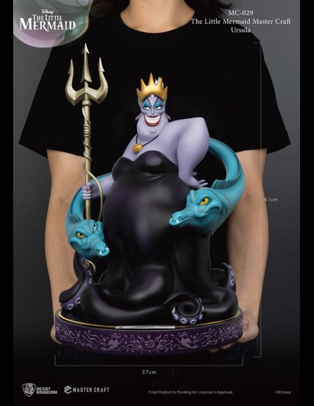 BEAST KINGDOM - Little Mermaid La Sirenetta Ursula Master Craft Statua