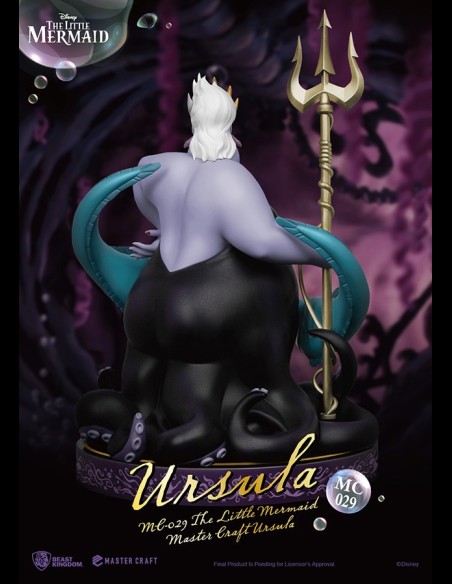 BEAST KINGDOM - Little Mermaid La Sirenetta Ursula Master Craft Statua