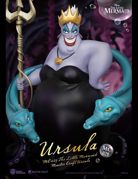 BEAST KINGDOM - Little Mermaid La Sirenetta Ursula Master Craft Statua
