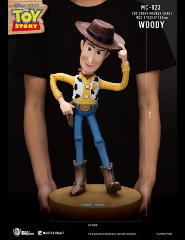 BEAST KINGDOM - Toy Story Woody Mastercraft Statua