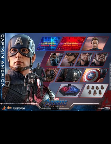 HOT TOYS - Marvel: Avengers Endgame - Captain America 1:6 Scale Figure