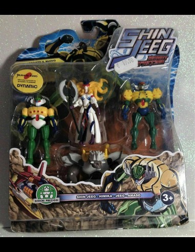GIOCHI PREZIOSI - Jeeg Robot d'Acciaio Shin Jeeg 4pack 