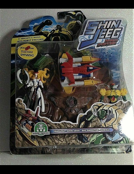 GIOCHI PREZIOSI - Jeeg Robot d'Acciaio Shin Jeeg 4pack 