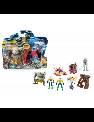 GIOCHI PREZIOSI - Jeeg Robot d'Acciaio Shin Jeeg 2pack