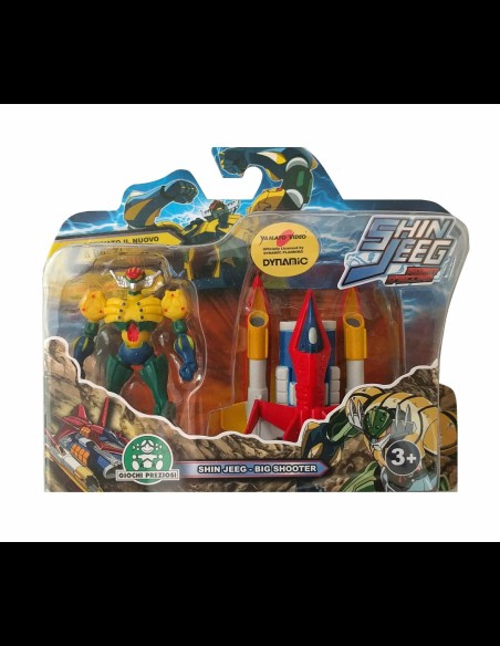 GIOCHI PREZIOSI - Jeeg Robot d'Acciaio Shin Jeeg 2pack
