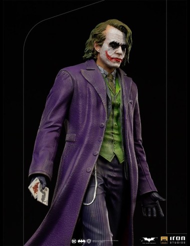 IRON STUDIOS - The Dark Knight Joker 1/10 Art Statua