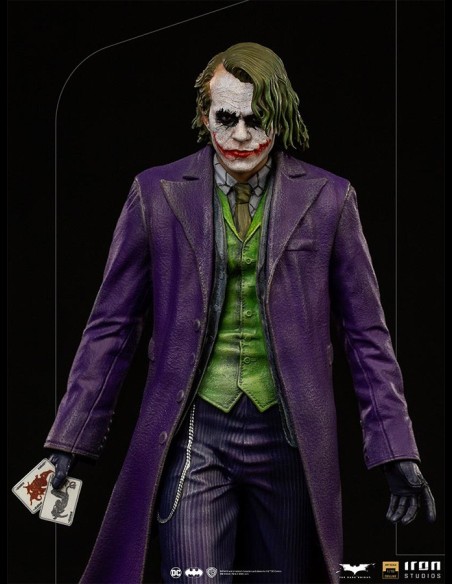 IRON STUDIOS - The Dark Knight Joker 1/10 Art Statua