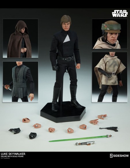 SIDESHOW - Star Wars: Return of the Jedi - Deluxe Luke Skywalker 1:6 Scale Figure