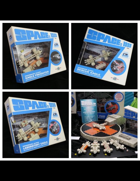 SIXTEEN 12 - Spazio 1999 Eagle Replica Set di 4