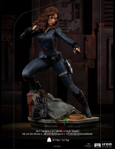 IRON STUDIOS - Marvel: Avengers Infinity Saga - Black Widow 1:4 Scale Statue