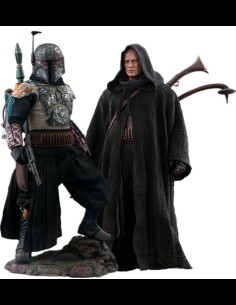 HOT TOYS DELUXE - Star Wars: The Mandalorian Boba Fett 1:6 Scale Figure