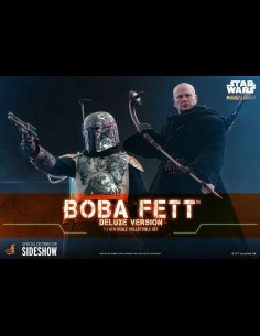 HOT TOYS DELUXE - Star Wars: The Mandalorian Boba Fett 1:6 Scale Figure 2
