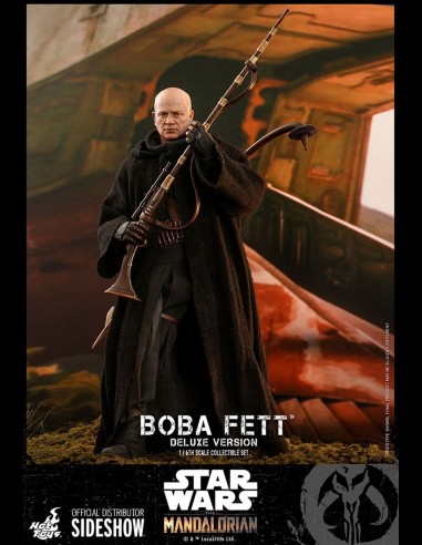 HOT TOYS DELUXE - Star Wars: The Mandalorian Boba Fett 1:6 Scale Figure