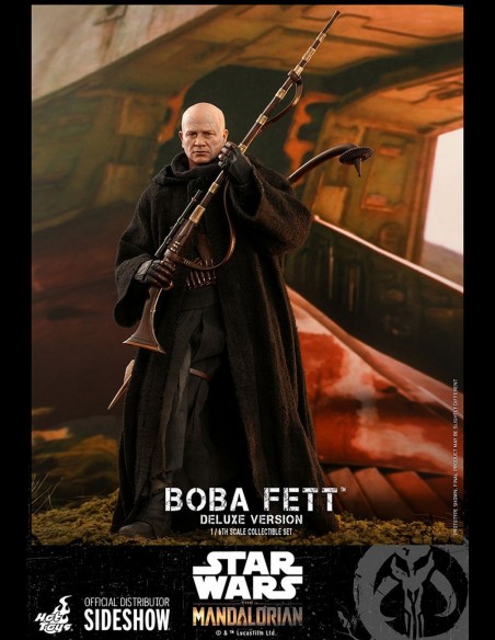 HOT TOYS DELUXE - Star Wars: The Mandalorian Boba Fett 1:6 Scale Figure
